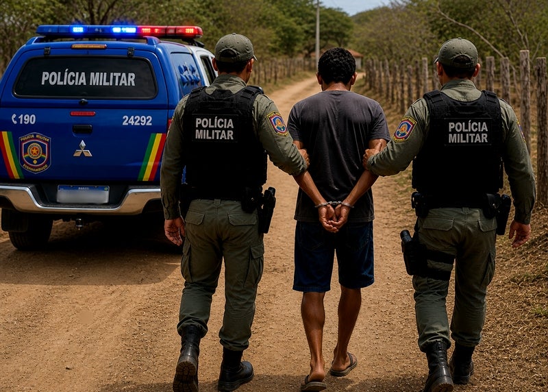 Polícia Militar conduz homem à delegacia por furto e descumprimento de medida protetiva em Petrolândia