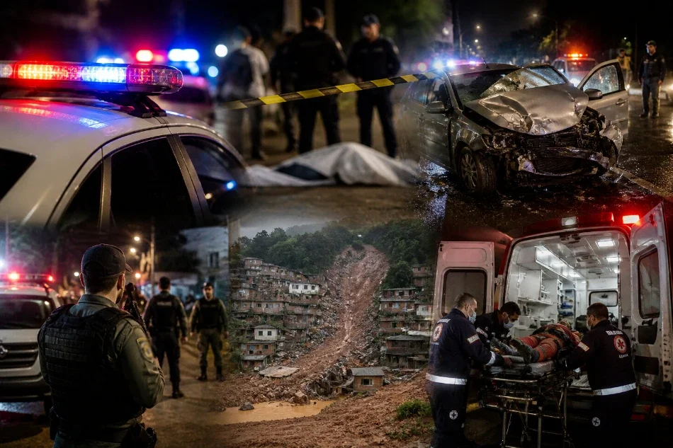 Violência, acidentes e tragédias marcam ocorrências policiais das últimas 24 horas em Pernambuco