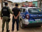 Polícia Militar cumpre mandado de prisão durante operação em Petrolândia