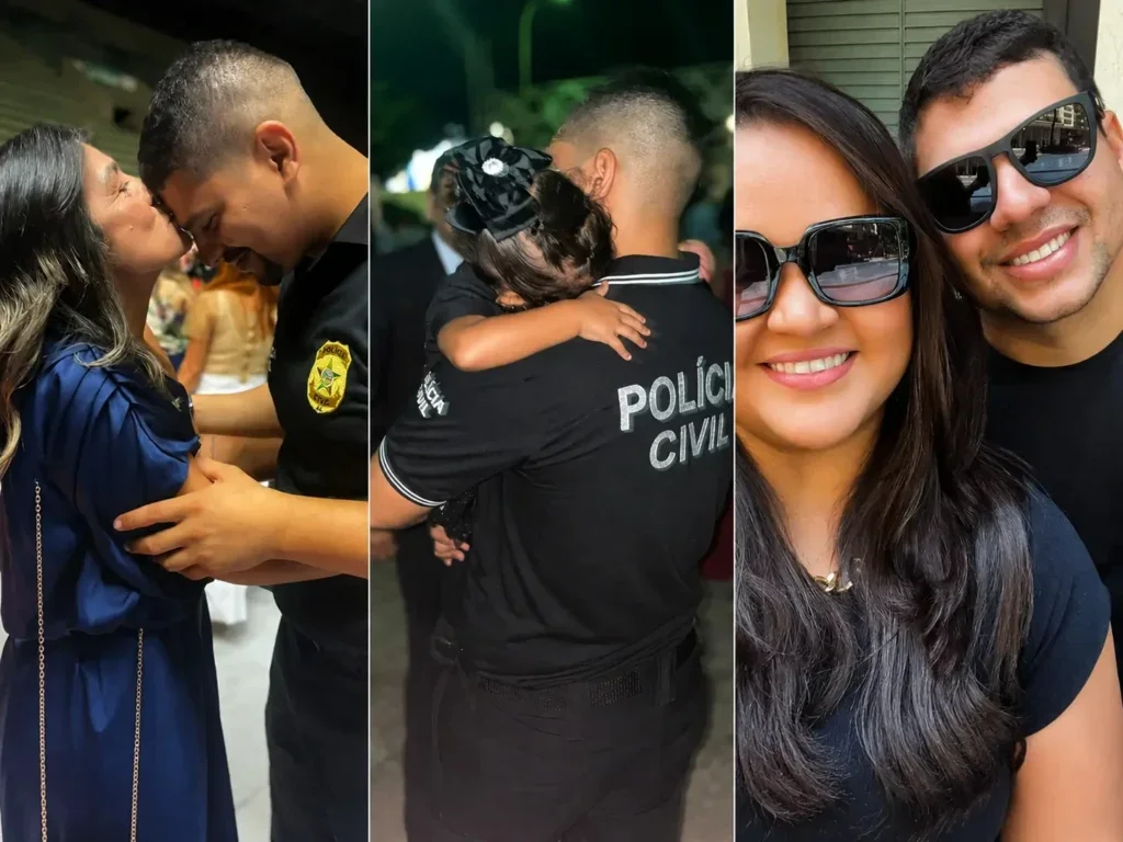 Viúva de policial civil morto em Delmiro Gouveia emociona a web com vídeo em homenagem ao marido