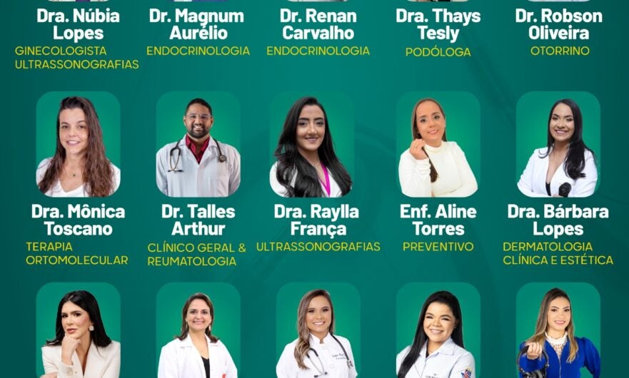 Clínica Jaques divulga agenda semanal com especialistas em diversas áreas em Tacaratu-PE