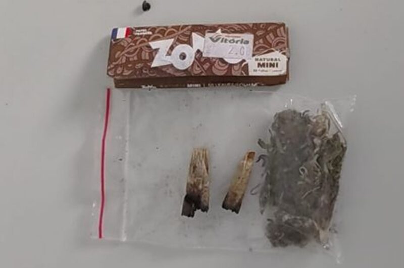 Polícia Militar conduz indivíduo por ameaça, dano e posse de entorpecente em Inajá-PE