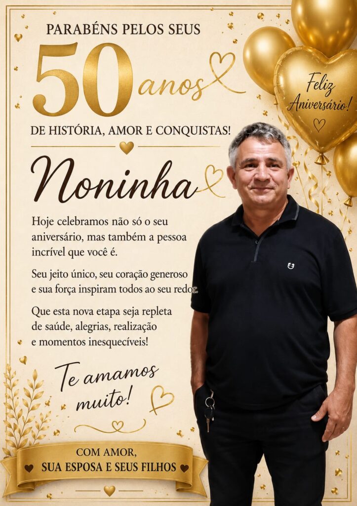 Cristiano Silva “Noninha” celebra 50 anos e recebe homenagens em Petrolândia nesta segunda-feira (18)