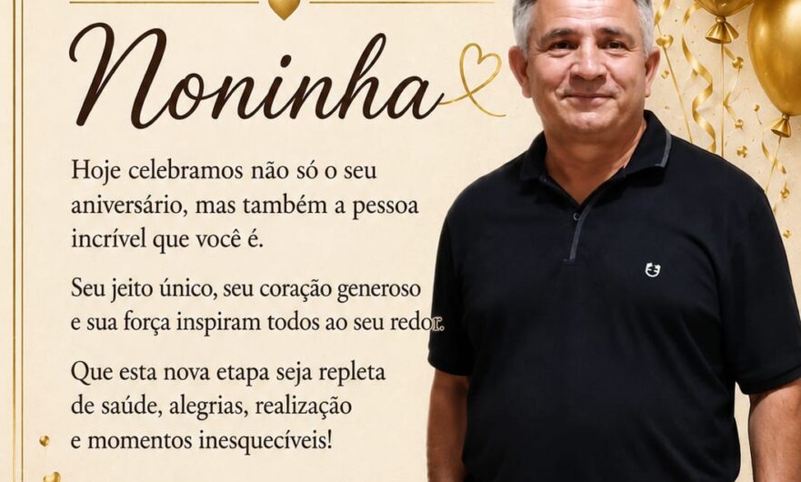 Cristiano Silva “Noninha” celebra 50 anos e recebe homenagens em Petrolândia nesta segunda-feira (18)