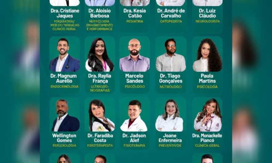 Clínica Jaques divulga agenda semanal com especialistas e diversas especialidades médicas em Petrolândia