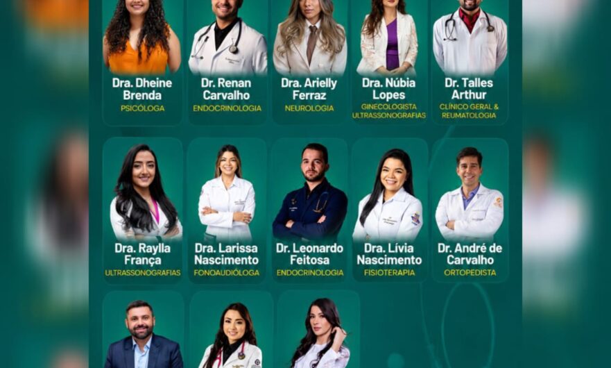 Clínica Jaques divulga agenda semanal com especialistas e diversas áreas da saúde em Tacaratu