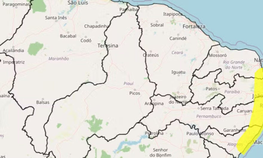 Alerta de chuvas: 12 cidades do interior são notificadas, confira lista