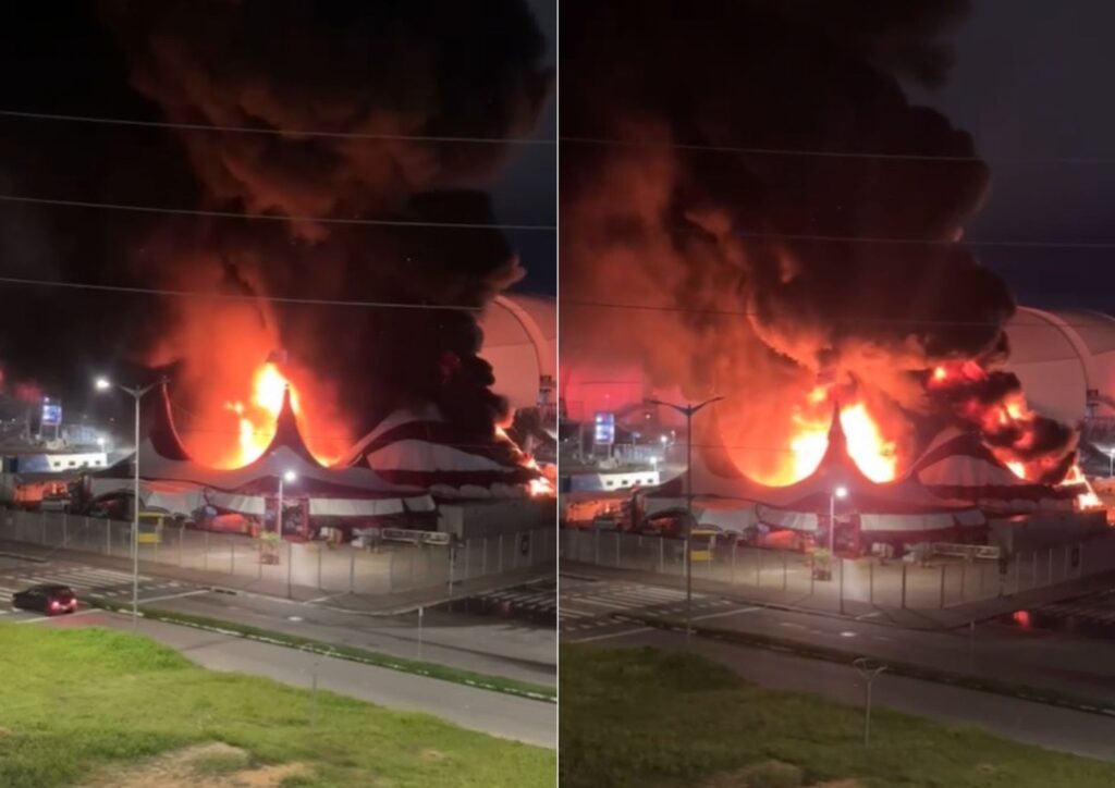 Incêndio destrói circo de Tirulipa em Natal (RN)