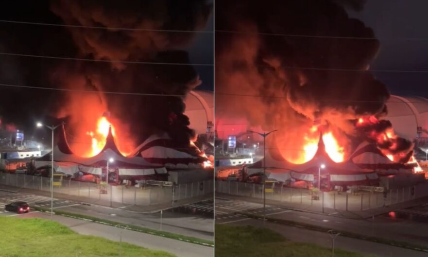 Incêndio destrói circo de Tirulipa em Natal (RN)