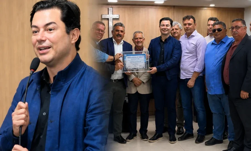 Deputado Clodoaldo Magalhães recebe título de Cidadão Honorário de Pedra-PE em Sessão Solene