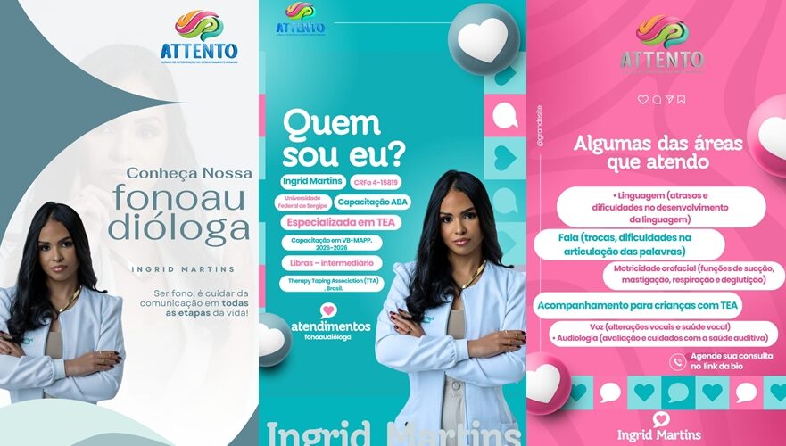 Fonoaudióloga Ingrid Martins amplia atendimentos especializados na Clínica Attento em Petrolândia