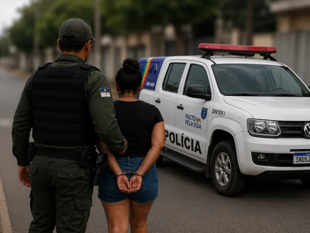 Mulher é conduzida à delegacia por porte de entorpecente em Petrolândia