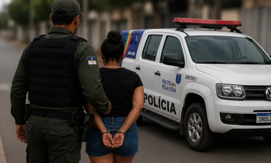 Mulher é conduzida à delegacia por porte de entorpecente em Petrolândia
