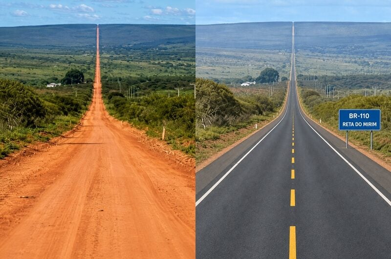 Petrolândia/Ibimirim: Asfaltamento da Reta do Mirim na BR-110 está cada vez mais próximo e anima moradores do Sertão