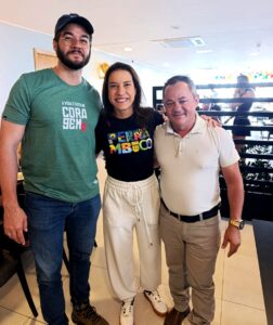 Petrolândia: Vereador Keno do Logradouro se reúne com Raquel Lyra e Túlio Gadêlha durante agenda em Petrolina Petrolândia: Vereador Keno do Logradouro se reúne com Raquel Lyra e Túlio Gadêlha durante agenda em Petrolina