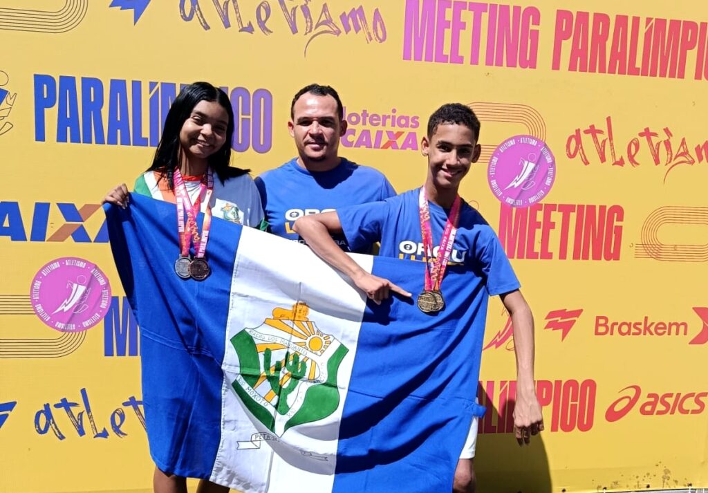 Atletas de Petrolândia brilham no Meeting Paralímpico Loterias Caixa: Vinícios Gabriel conquista bicampeonato e Eloá sobe duas vezes ao pódio