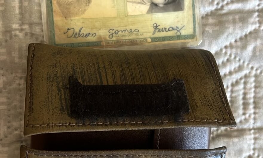 Encontrada carteira com documentos de Delson Gomes Ferraz próximo à Academia Spartan Fit, em Petrolândia