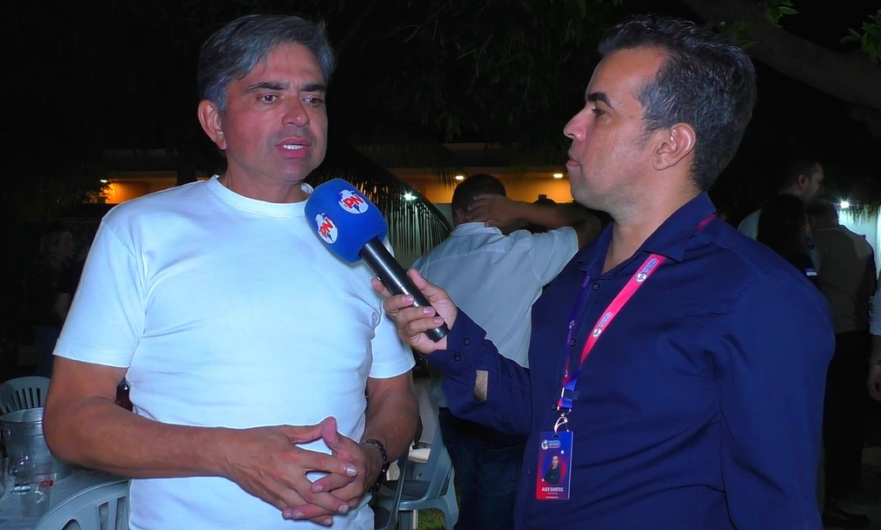 Fabiano Marques destaca orgulho como pai e reforça apoio à pré-candidatura de Bruno Marques durante evento em Petrolândia