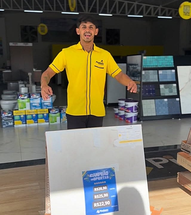 Pisebem Revestimentos entra em campo com promoção especial e ofertas imperdíveis durante todo o mês de junho em Petrolândia