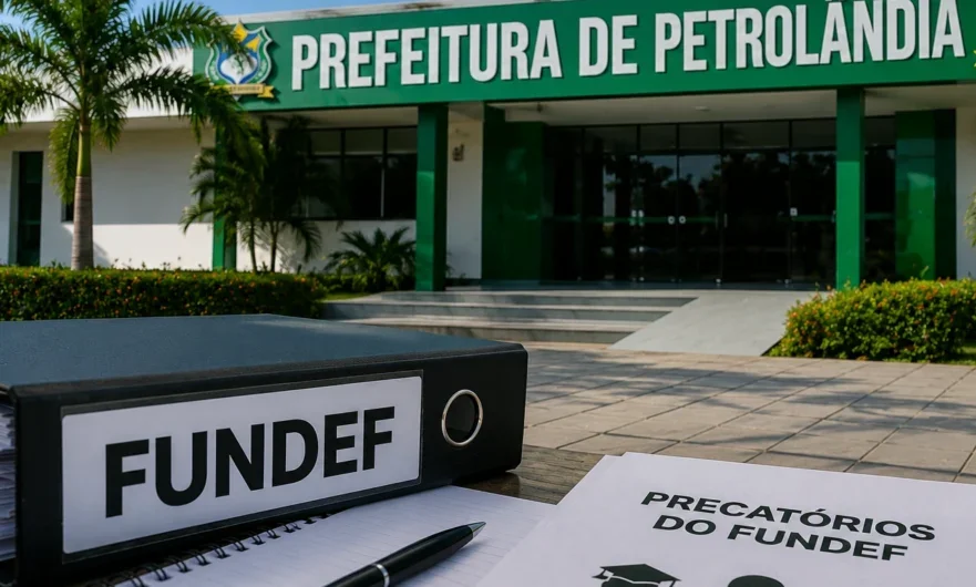Prefeitura de Petrolândia divulga nota de esclarecimento sobre recursos dos precatórios do FUNDEF