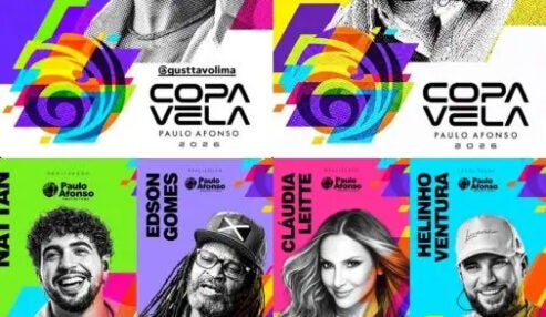 Copa Vela 2026: Gusttavo Lima e Thiaguinho fecham dia de anúncios com 10 atrações confirmadas; veja lista
