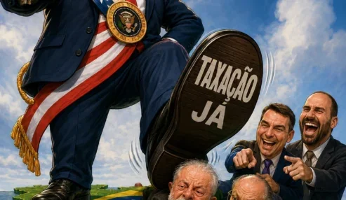 Charge do Dia: O Peso do Tarifaço