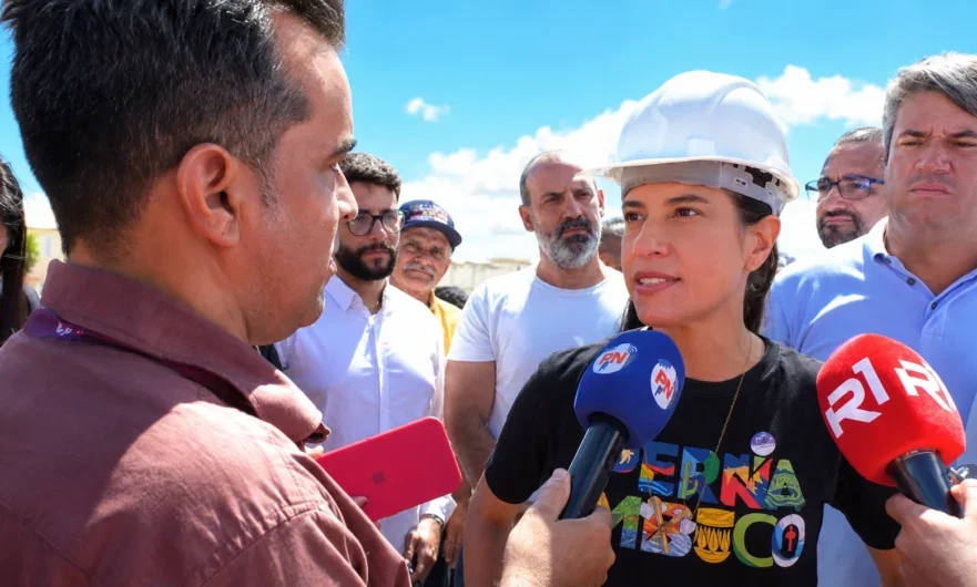 Governadora Raquel Lyra destaca obras, minimiza ausência do prefeito e reafirma investimentos de mais de R$ 50 milhões em Petrolândia