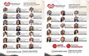 Medical Center divulga agenda da semana com dezenas de especialistas e ampla oferta de consultas e exames em Petrolândia