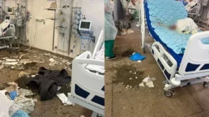 Forro desaba em sala de recuperação do HR e fere paciente renal durante cirurgia de fístula no Recife Forro desaba em sala de recuperação do HR e fere paciente renal durante cirurgia de fístula no Recife