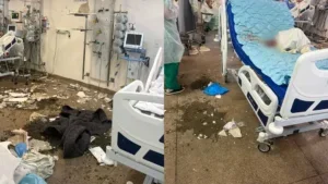 Forro desaba em sala de recuperação do HR e fere paciente renal durante cirurgia de fístula no Recife Forro desaba em sala de recuperação do HR e fere paciente renal durante cirurgia de fístula no Recife