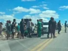 Mulher fica ferida em novo acidente de moto na BR-428 urbana de Cabrobó, que acumula série de ocorrências
