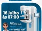 Clínica Pró-Vida realiza exame de mamografia digital no dia 16 de julho em Petrolândia