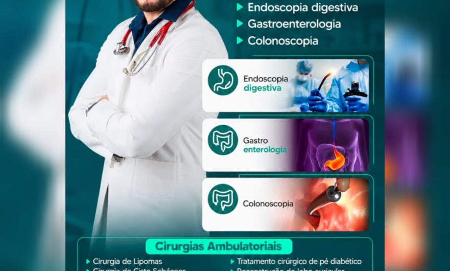 Clínica Jaques: Dr. Blênio Alves,  médico gastroenterologista atende nesta quarta (8) em Tacaratu e quinta-feira (9) em Petrolândia; agende sua consulta