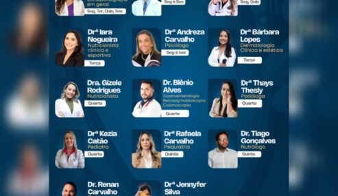 Clínica Pró-Vida divulga agenda semanal com especialistas em diversas áreas da saúde em Petrolândia