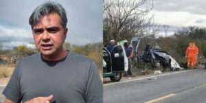 Prefeito de Petrolândia acompanha tragédia com van do TFD no local do acidente e decreta luto oficial de três dias Prefeito de Petrolândia acompanha tragédia com van do TFD no local do acidente e decreta luto oficial de três dias