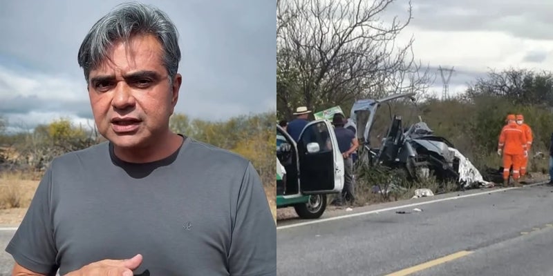 Prefeito de Petrolândia acompanha tragédia com van do TFD no local do acidente e decreta luto oficial de três dias