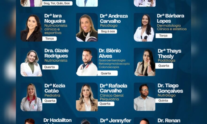 Agenda da Semana: Clínica Pró-Vida reúne especialistas em diversas áreas para atendimento em Petrolândia