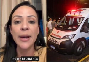 Márcia Conrado confirma recusa de ambulância UTI para Serra Talhada Márcia Conrado confirma recusa de ambulância UTI para Serra Talhada