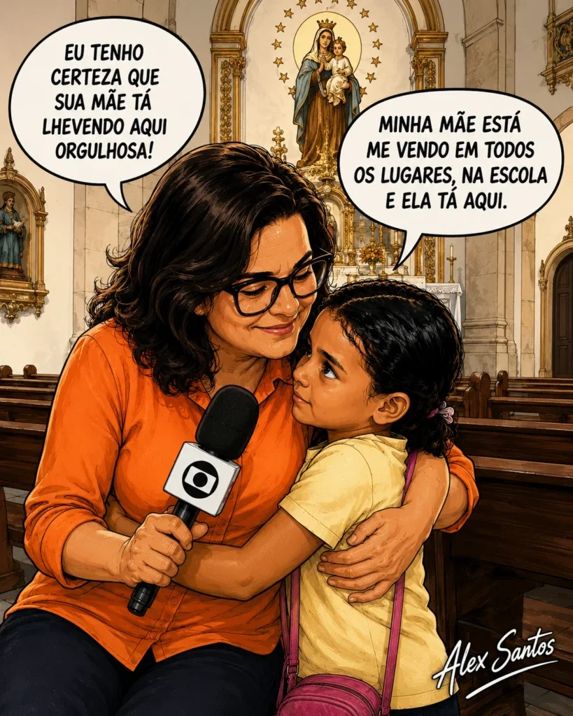 Charge do Dia: Quando a Fé Abraça a Saudade