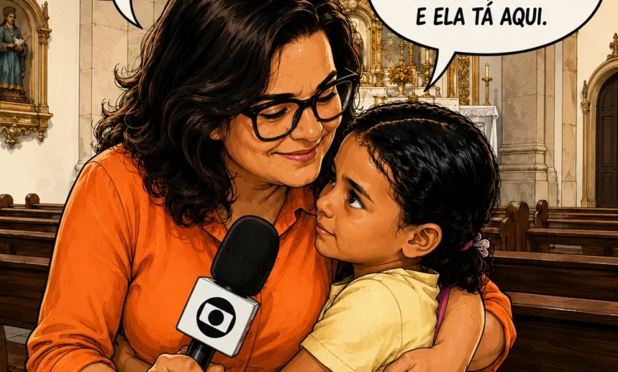 Charge do Dia: Quando a Fé Abraça a Saudade