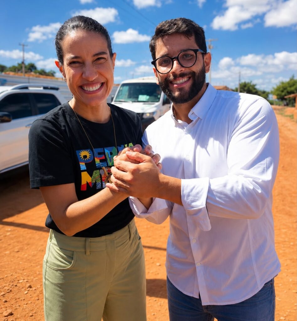 João Thiago solicita a vinda da Carreta da Mulher a Petrolândia durante visita da governadora Raquel Lyra