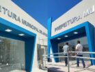 Prefeito Rogério Ferreira e vice Eraldinho acompanham de perto obra da nova sede da Prefeitura de Jatobá