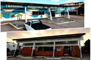 Terminal Rodoviário de Petrolândia ganha nova pintura artística e valoriza cultura local Terminal Rodoviário de Petrolândia ganha nova pintura artística e valoriza cultura local