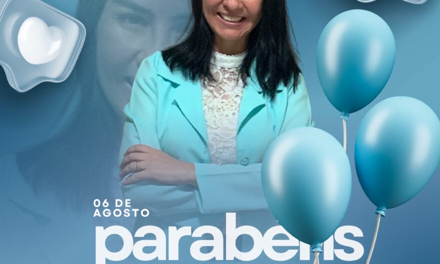 Enfermeira e proprietária da Climagem de Petrolândia, Jane Souza recebe homenagens pela passagem do seu aniversário