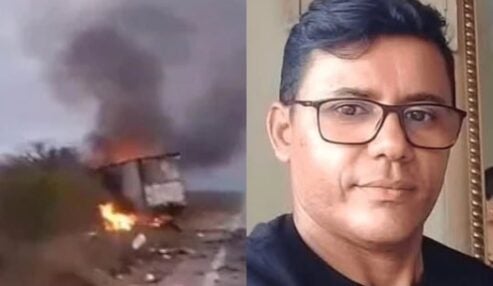 Corpo de motorista morto em acidente com TFD de Petrolândia, na PE-360, é velado em Igarassu