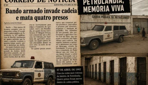 Petrolândia, Memória Viva: bando armado invadiu cadeia e matou quatro presos em 1992 em Petrolândia