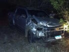 Carro colide com vaca na PE-360, entre Floresta e Ibimirim