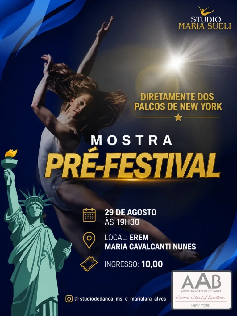 Studio de Dança Maria Sueli de Petrolândia realiza Pré-Mostra em Petrolândia com apresentações especiais e arrecadação para o FAC em Campina Grande