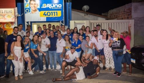 Dr. Bruno Marques dá pontapé inicial na campanha rumo à Alepe com adesivaço em Petrolândia