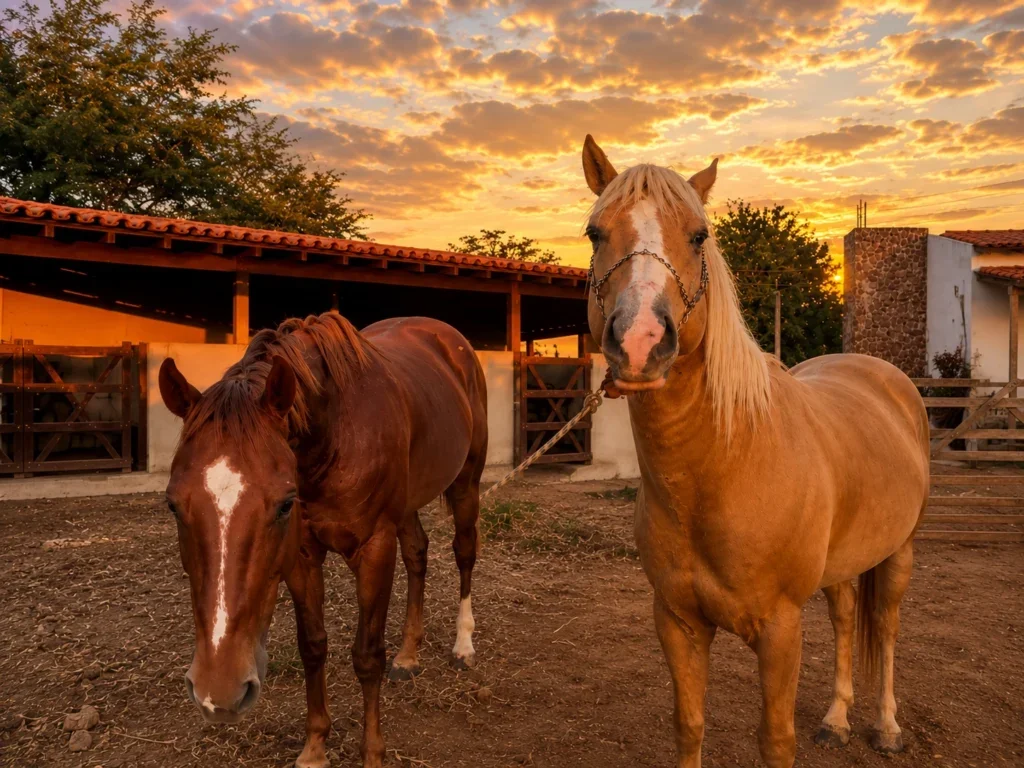 Cavalos estão à venda em Petrolândia; animais possuem linhagens registradas